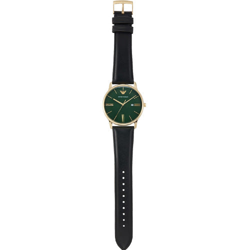 Emporio Armani Minimalist Green Dial Men 42mm - view 2