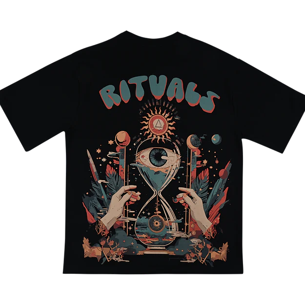 Cop Underdog Time's Eye Oversized Tee