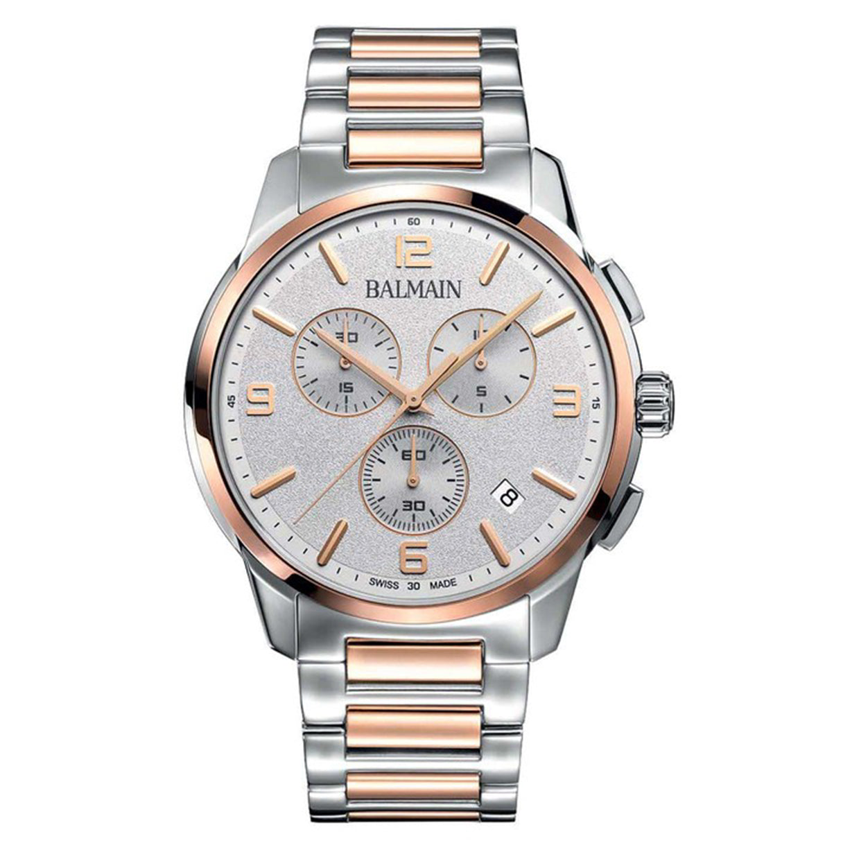 Balmain Madrigal Chrono Gent Silver Dial Men 42mm - view 2