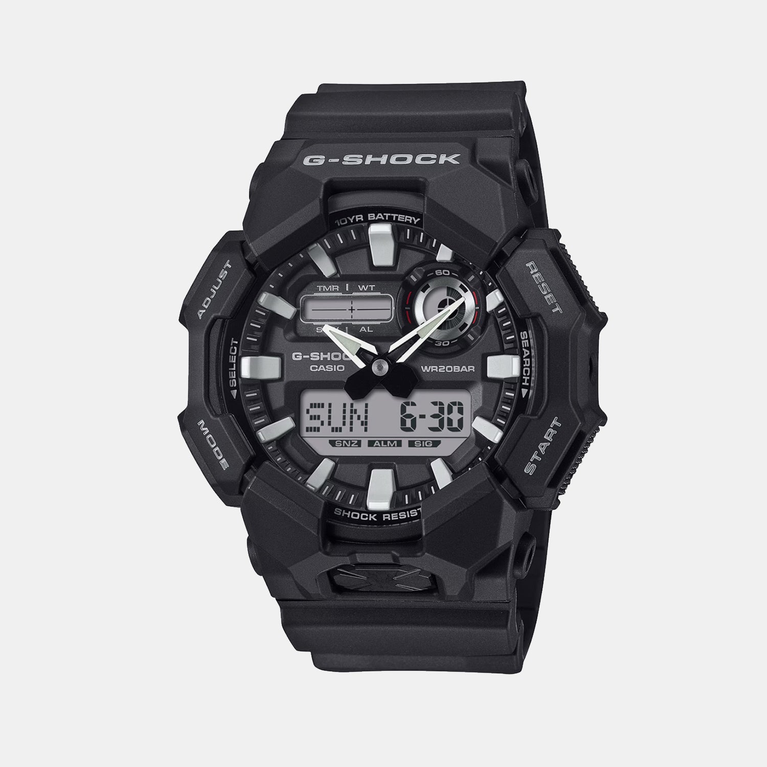 Casio G-Shock Men Quartz Black Dial Analog-Digital Resin Watch G1601