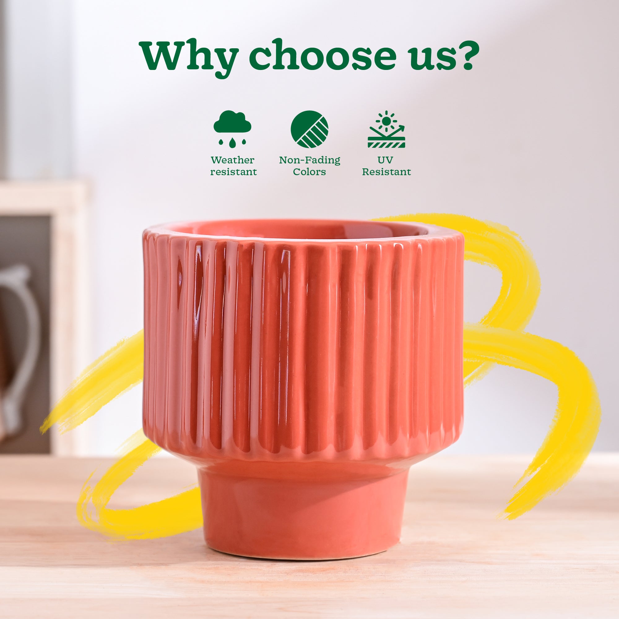Ugaoo Forms of Love Ceramic Planter - view 30