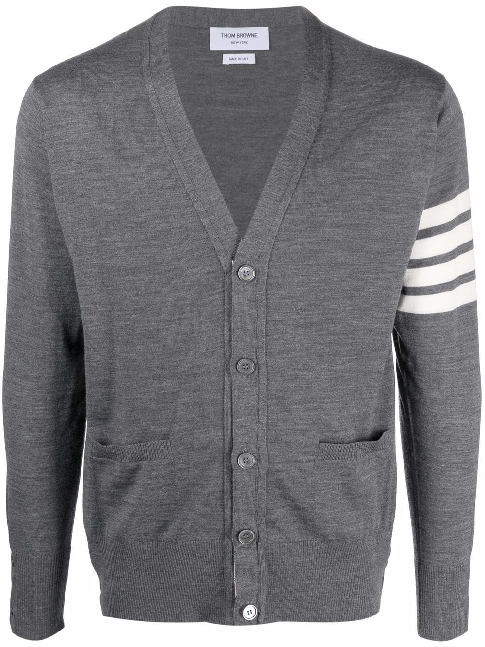 Thom Browne 4Bar wool cardigan – Merino 100%
