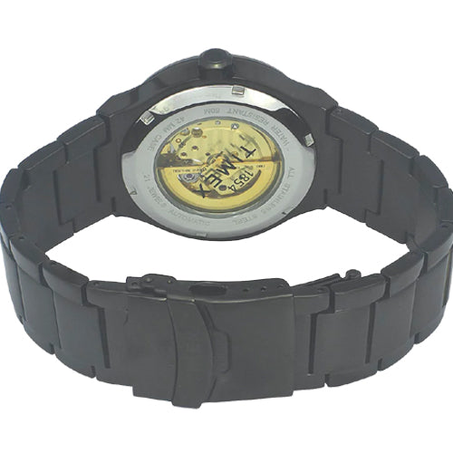 Timex E Class Men's Black Dial Round Case Automatic Function Watch 42mm TWEG20900 - view 3