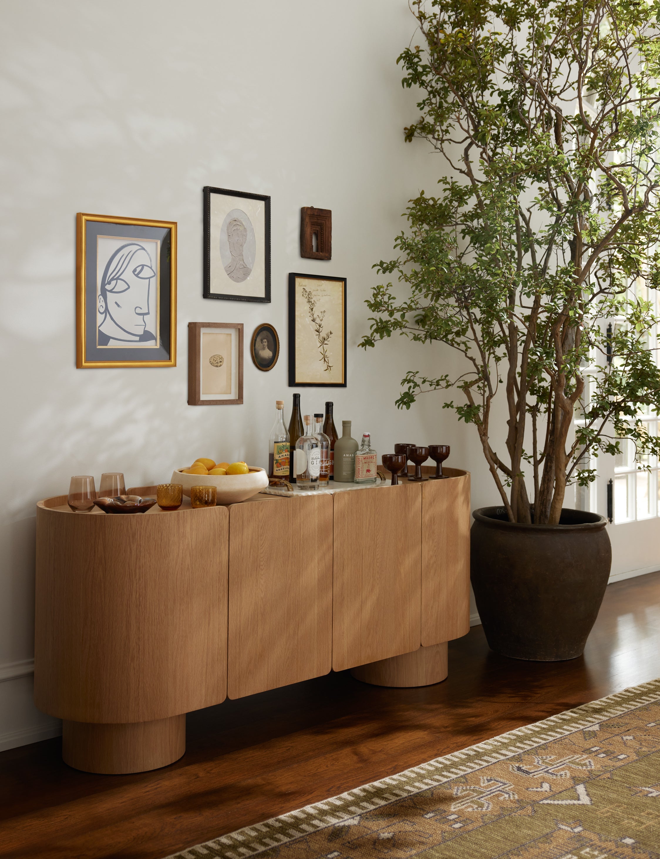 Lulu and Georgia Raphael Sideboard – Honey Oak - view 2