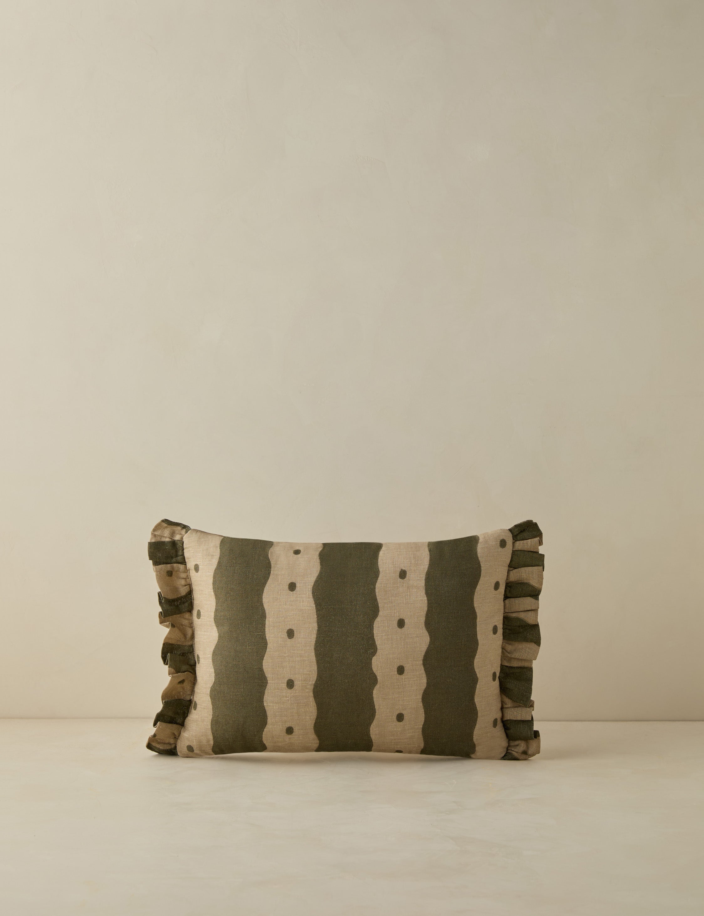Lulu and Georgia Dotti Linen Pillow by Sarah Sherman Samuel - view 5