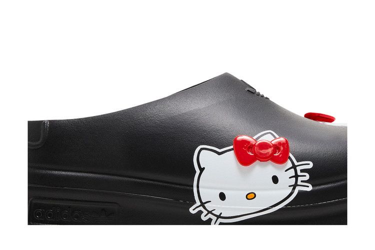 adidas adiFOM Stan Smith Mules Hello Kitty Core Black Red Cloud White (Women's) - view 2