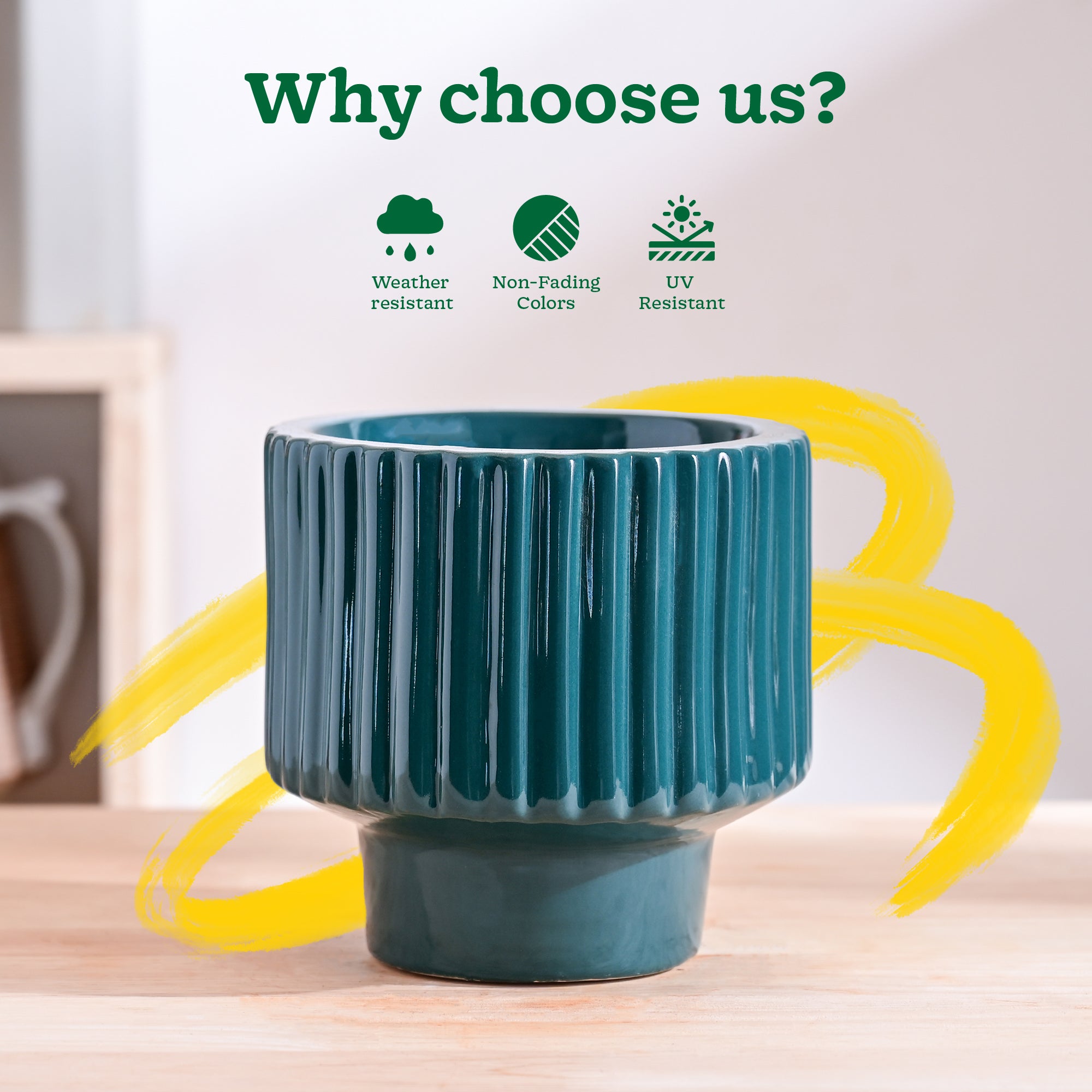 Ugaoo Forms of Love Ceramic Planter - view 46