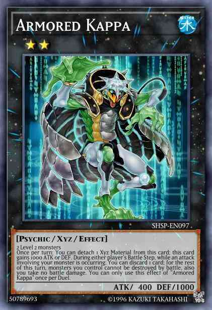 Yu-Gi-Oh! Armored Kappa - SHSP-EN097 - Super Rare - Unlimited