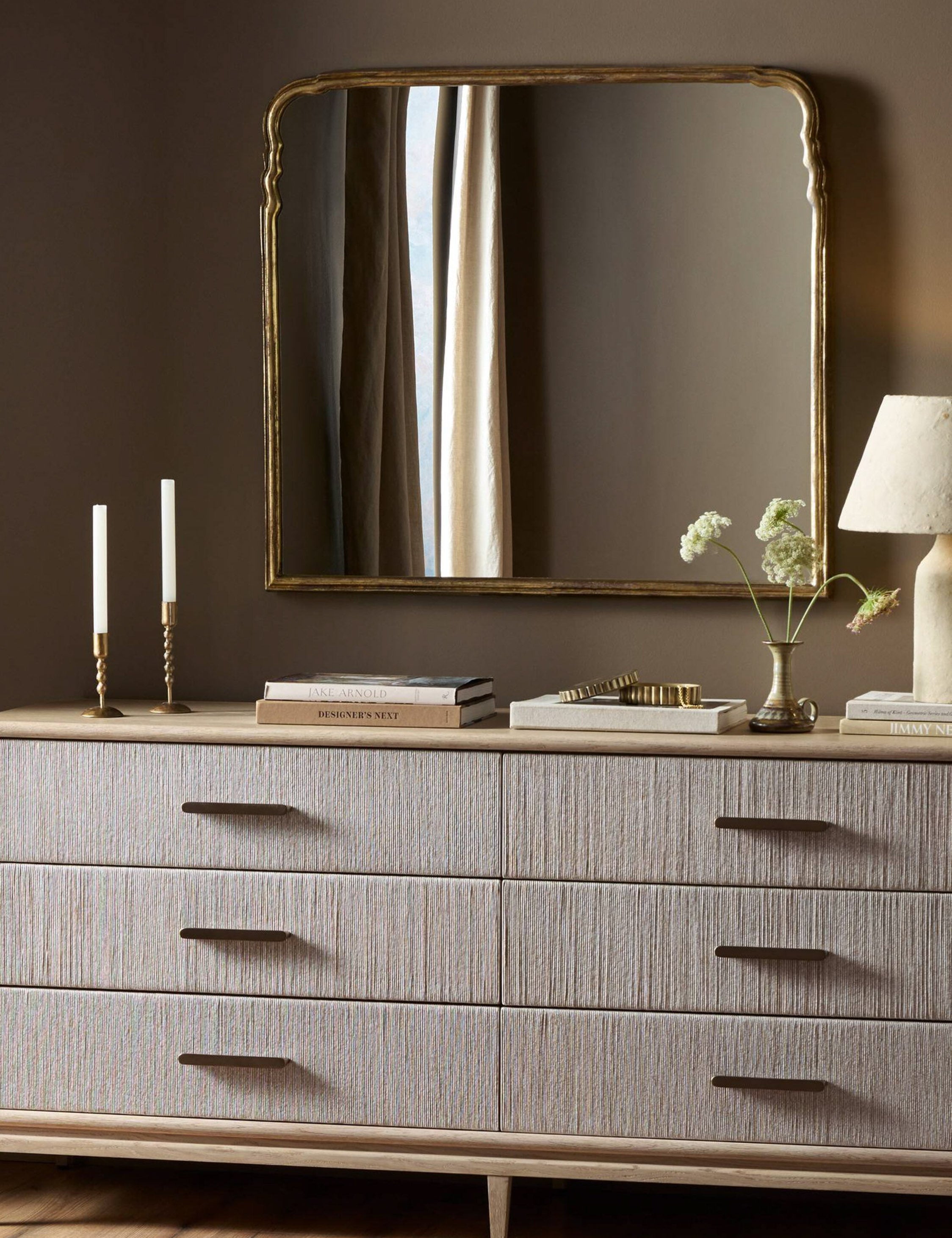 Lulu and Georgia Coudray Mantel Mirror – Gold - view 2