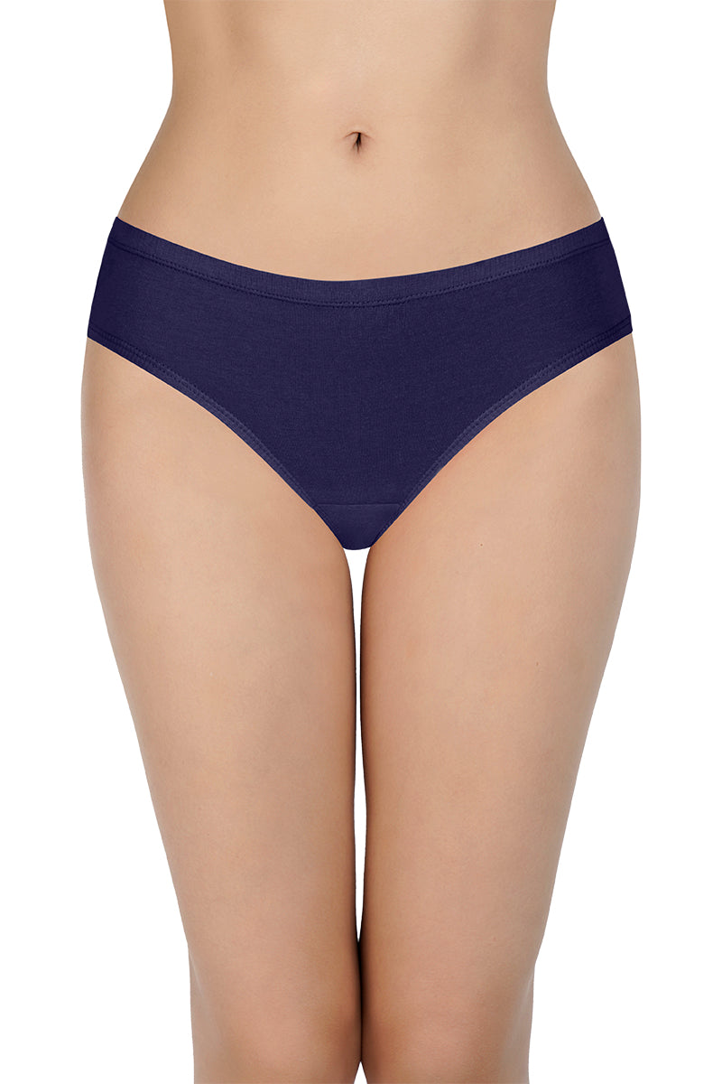 every de 100% Cotton Bikini Panty Pack (Pack of 3) - D008 - Multi - view 5