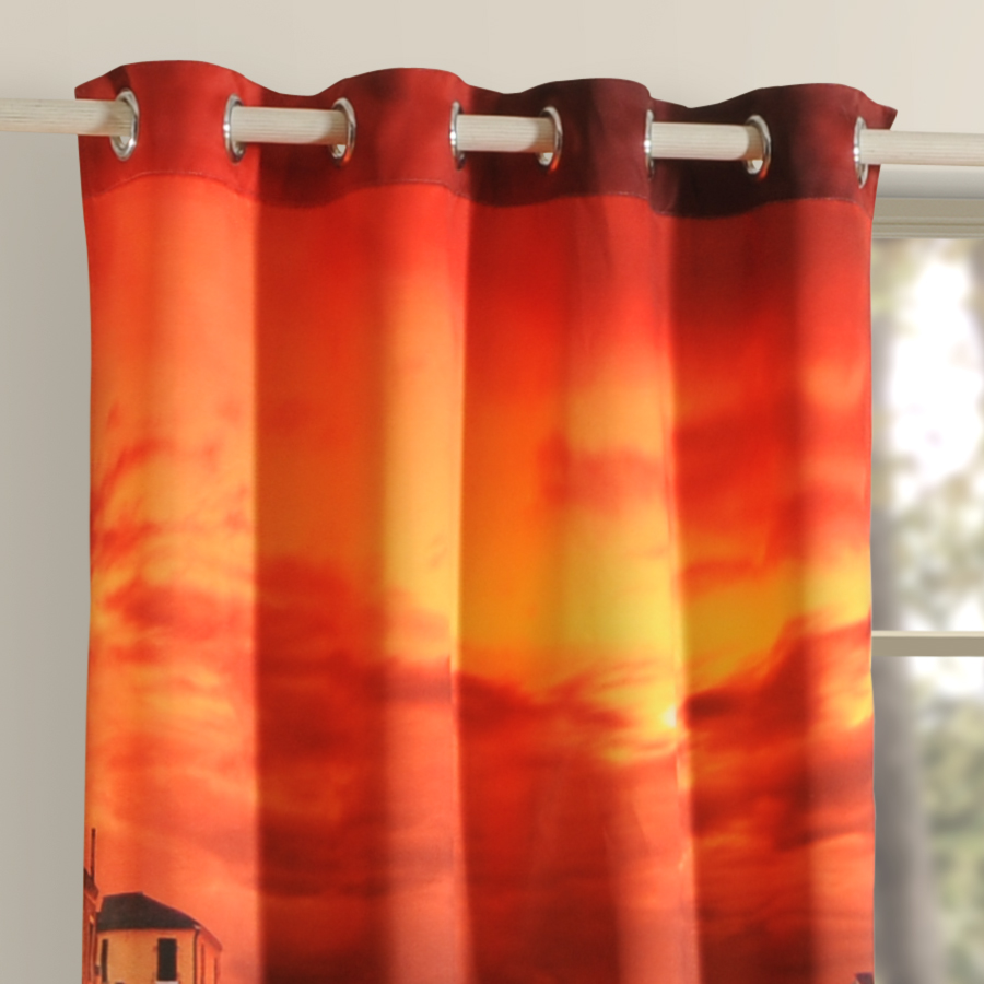 Swayam India Venice Lounge Curtains- 1107 - view 3