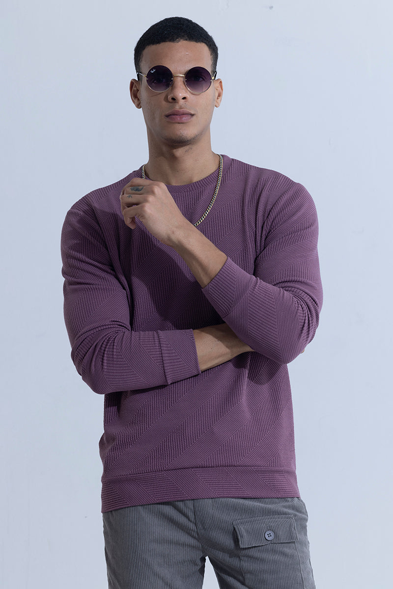 SNITCH Slasher Purple Sweatshirt - view 4