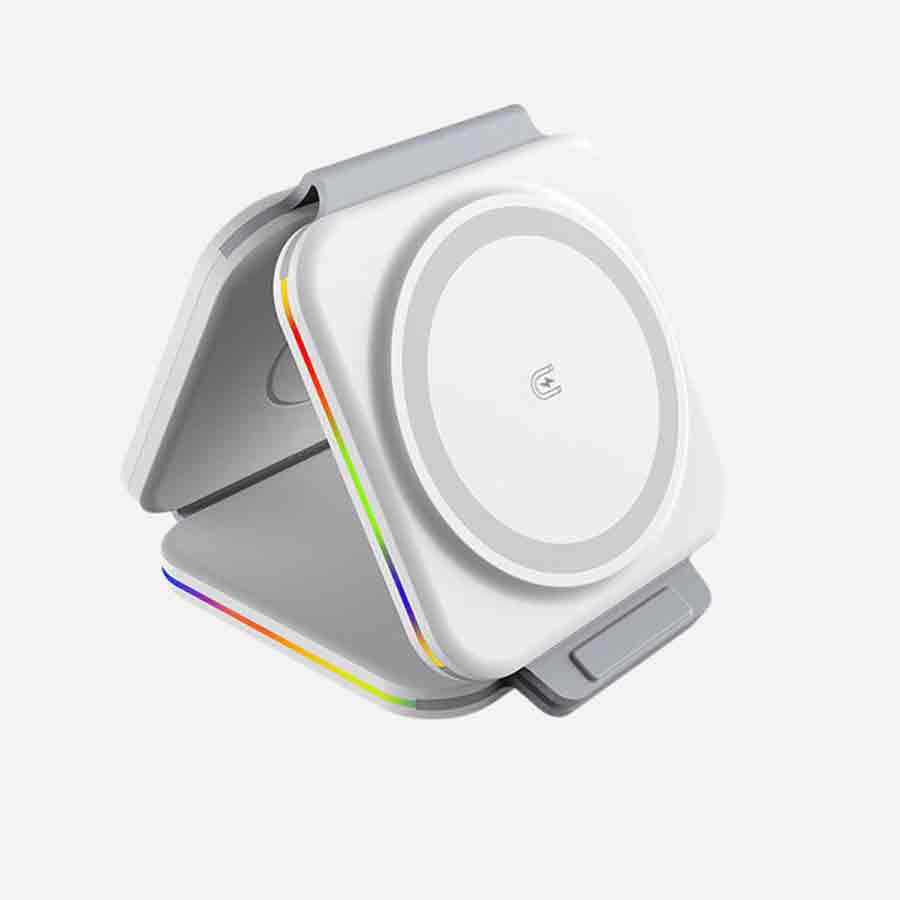 BlackTree 3-in-1 Foldable Magnetic Wireless Charger