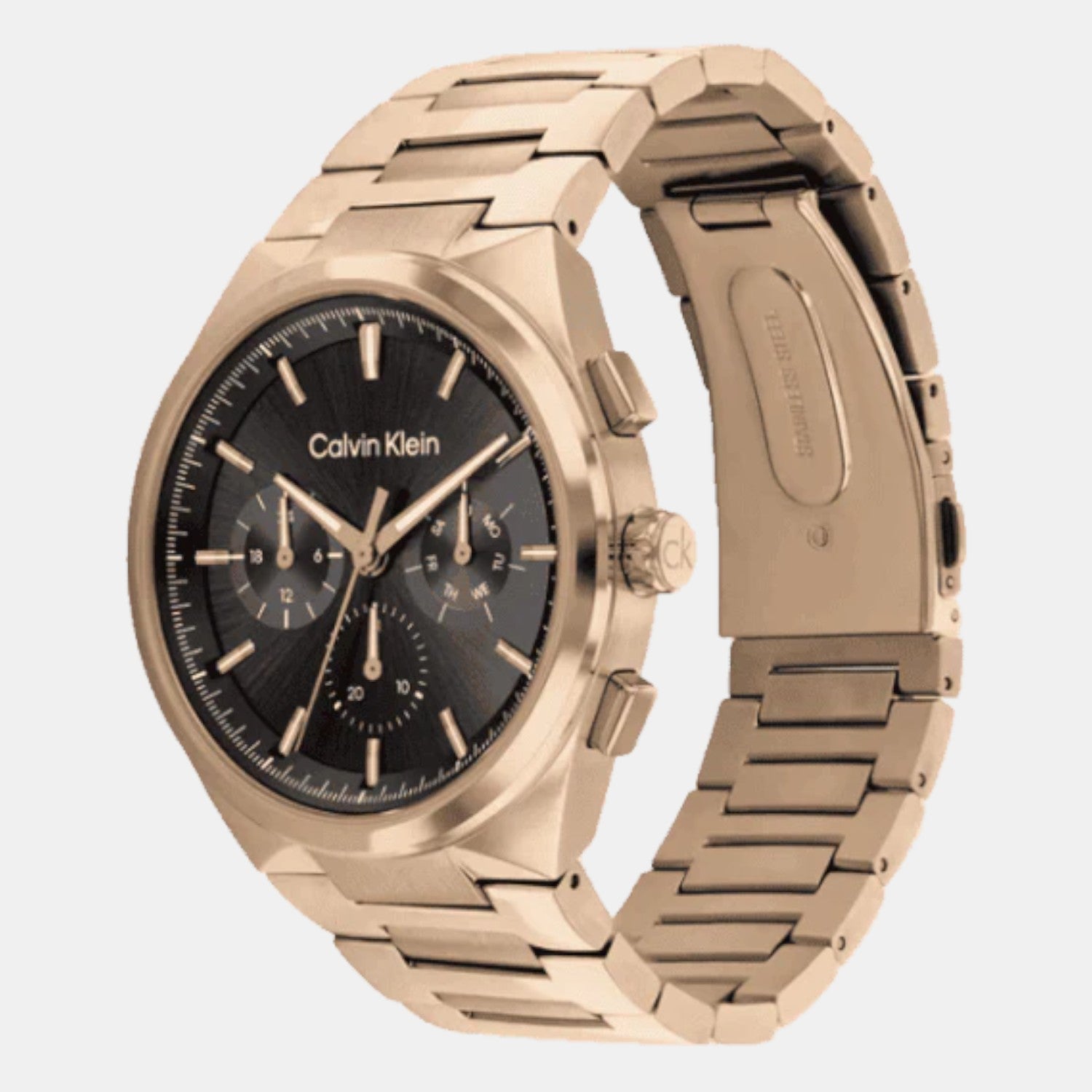 Calvin Klein Distinguish Men Quartz Black Dial Multi-Function Stainless Steel Watch 25200506 - view 2