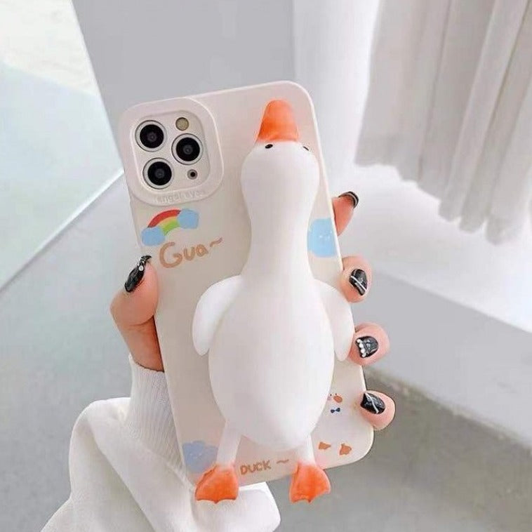 Peeperly Funny Duck Quack Case – No Color