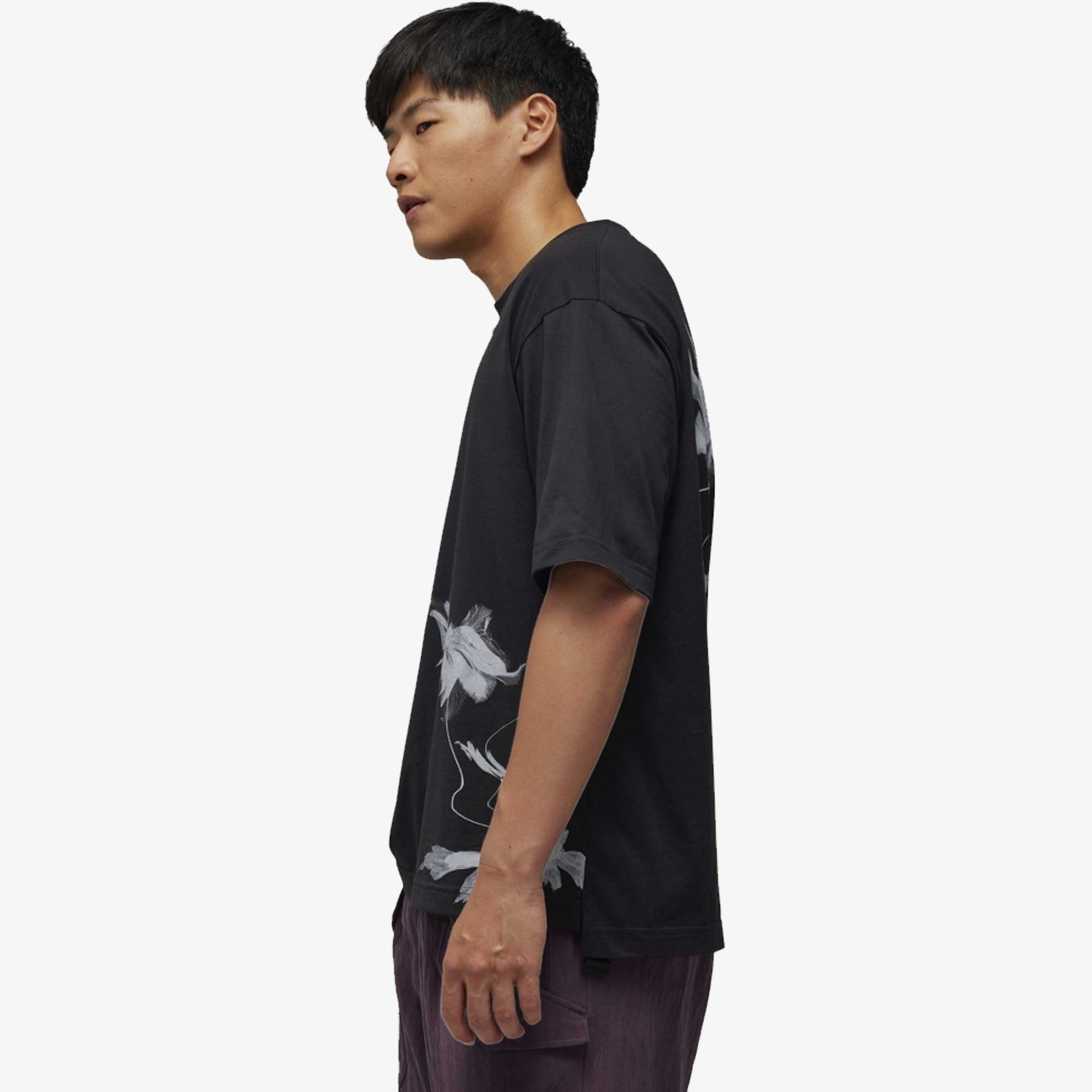 Y-3 | Graphic Short Sleeve Tee { Black - view 3
