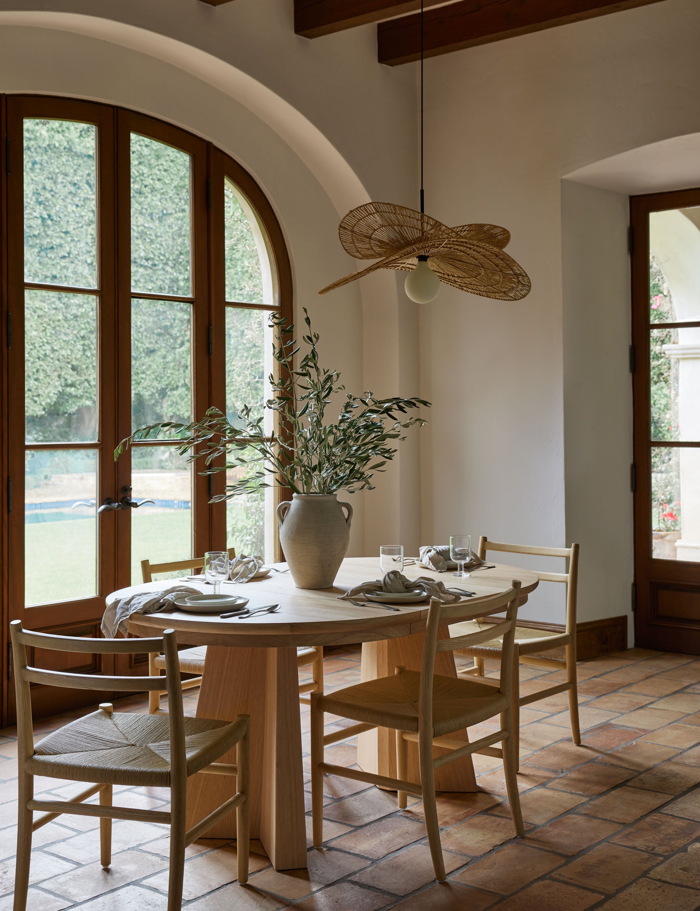 Lulu and Georgia Nycola Extendable Oval Dining Table - view 26
