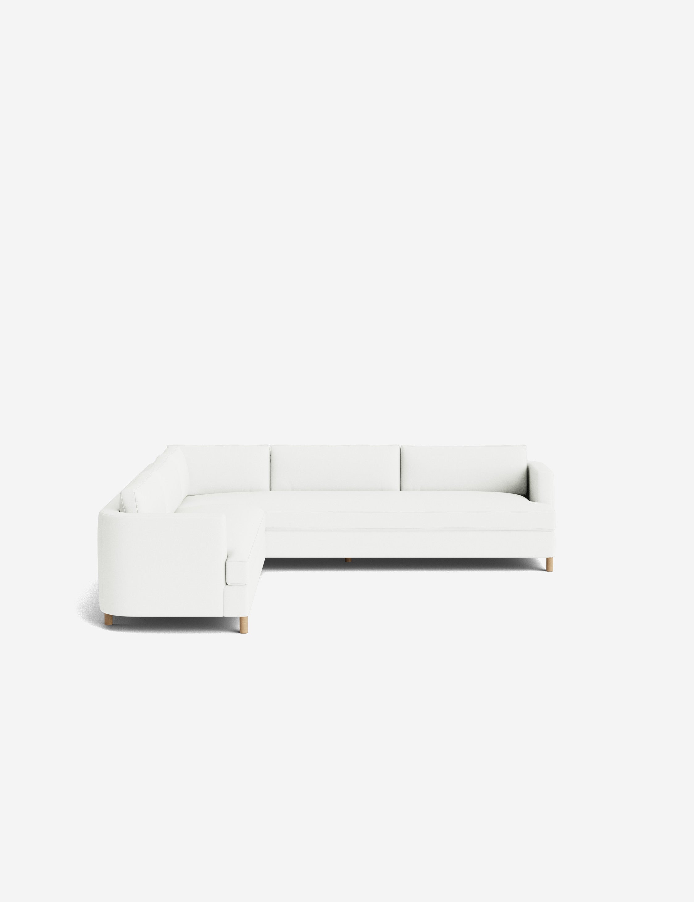 Lulu and Georgia Belmont Corner Sectional Sofa by Ginny Macdonald - view 122