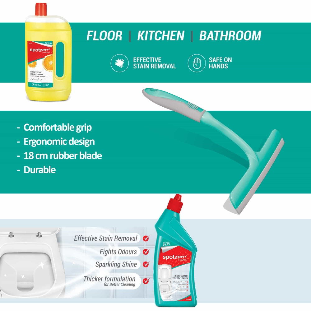 Elegant Mop Floor and Kitchen Cleaning Kit (Spotzero by Milton) - view 3