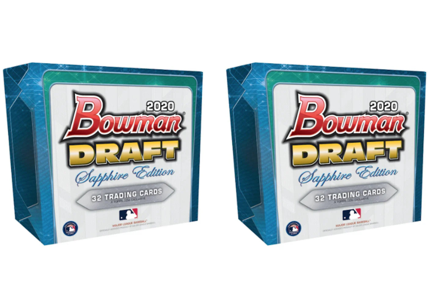 2020 Bowman Draft Sapphire Edition Baseball Box 2x Lot