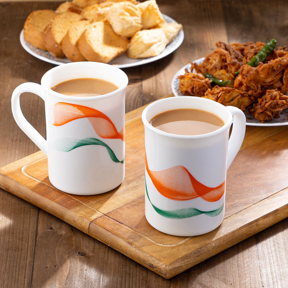 My Borosil Larah Pride Mugs Set, 350 ml