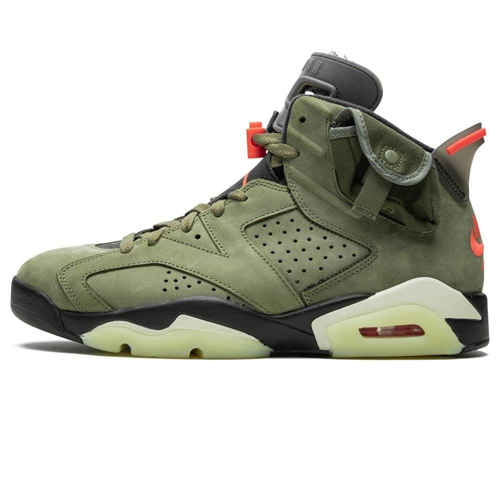 Cop Underdog Travis Scott x Air Jordan 6 Retro 'Olive' - view 2