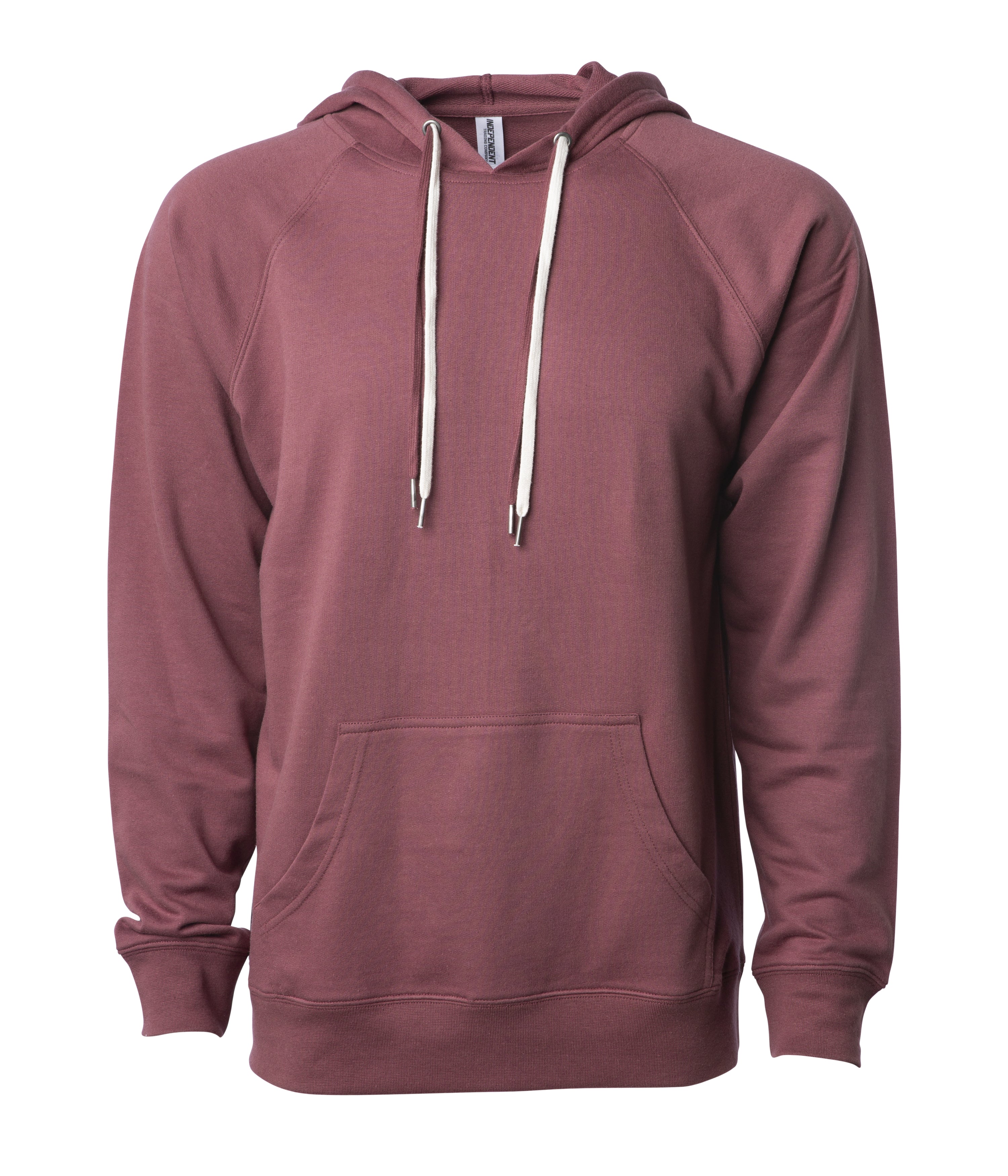 Independent Trading Company Unisex Lightweight Loopback Terry Hooded Pullover