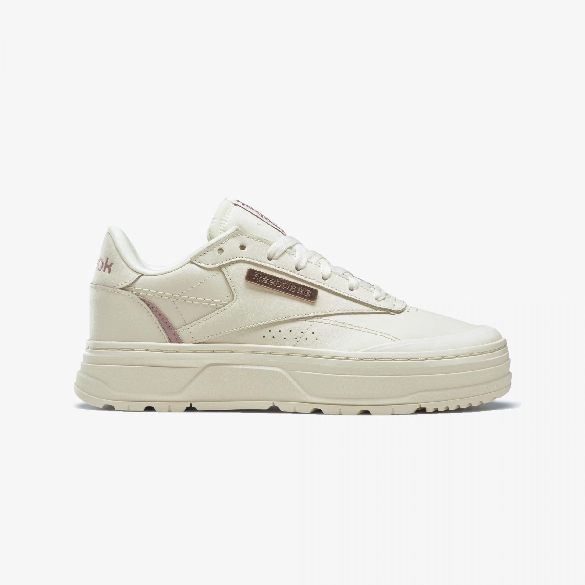 Reebok | CLUB C DOUBLE GEO { CHALK WHITE - view 4
