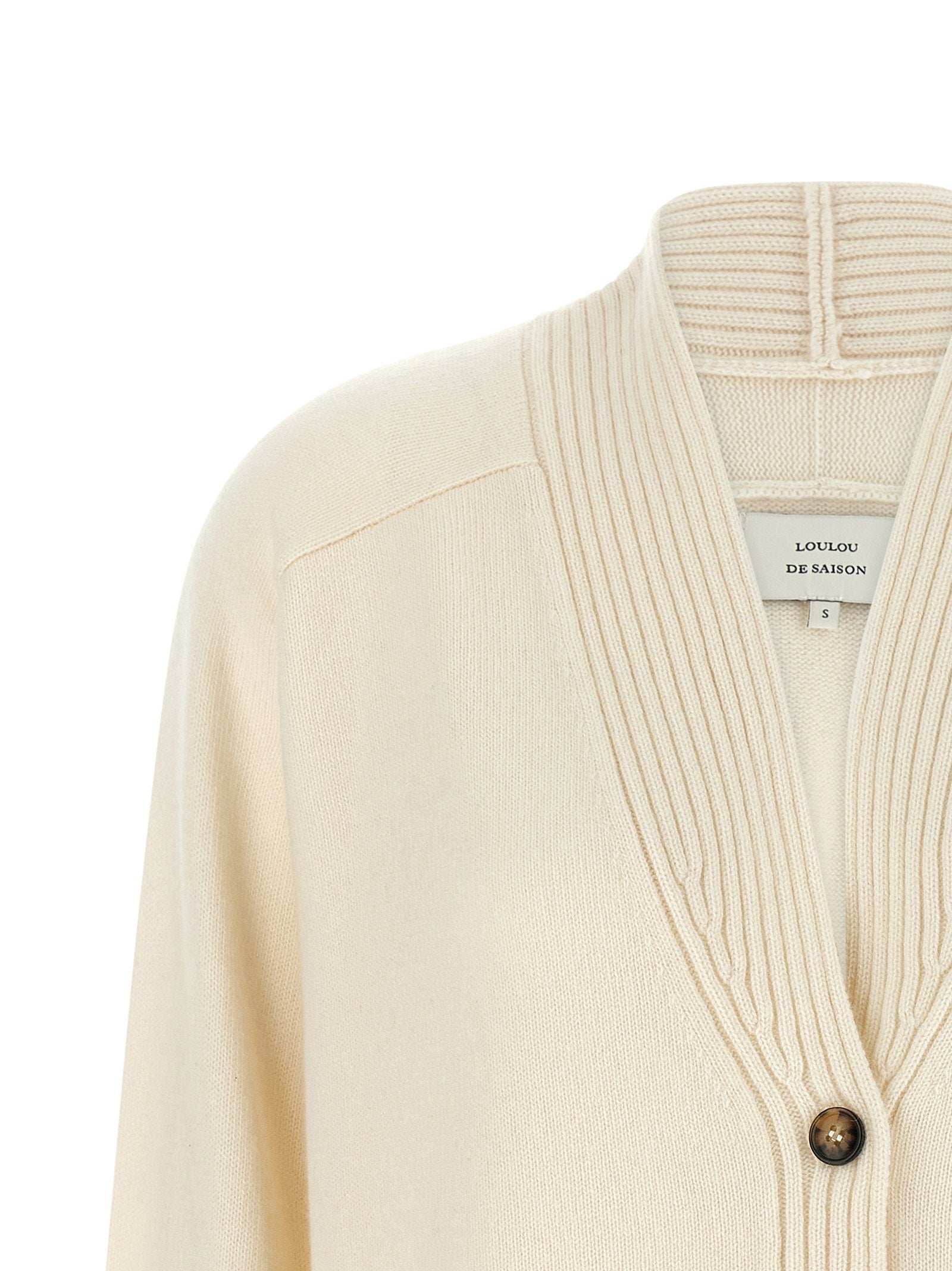 Loulou De Saison Kaia Cardigan – 100% cashmere - view 3