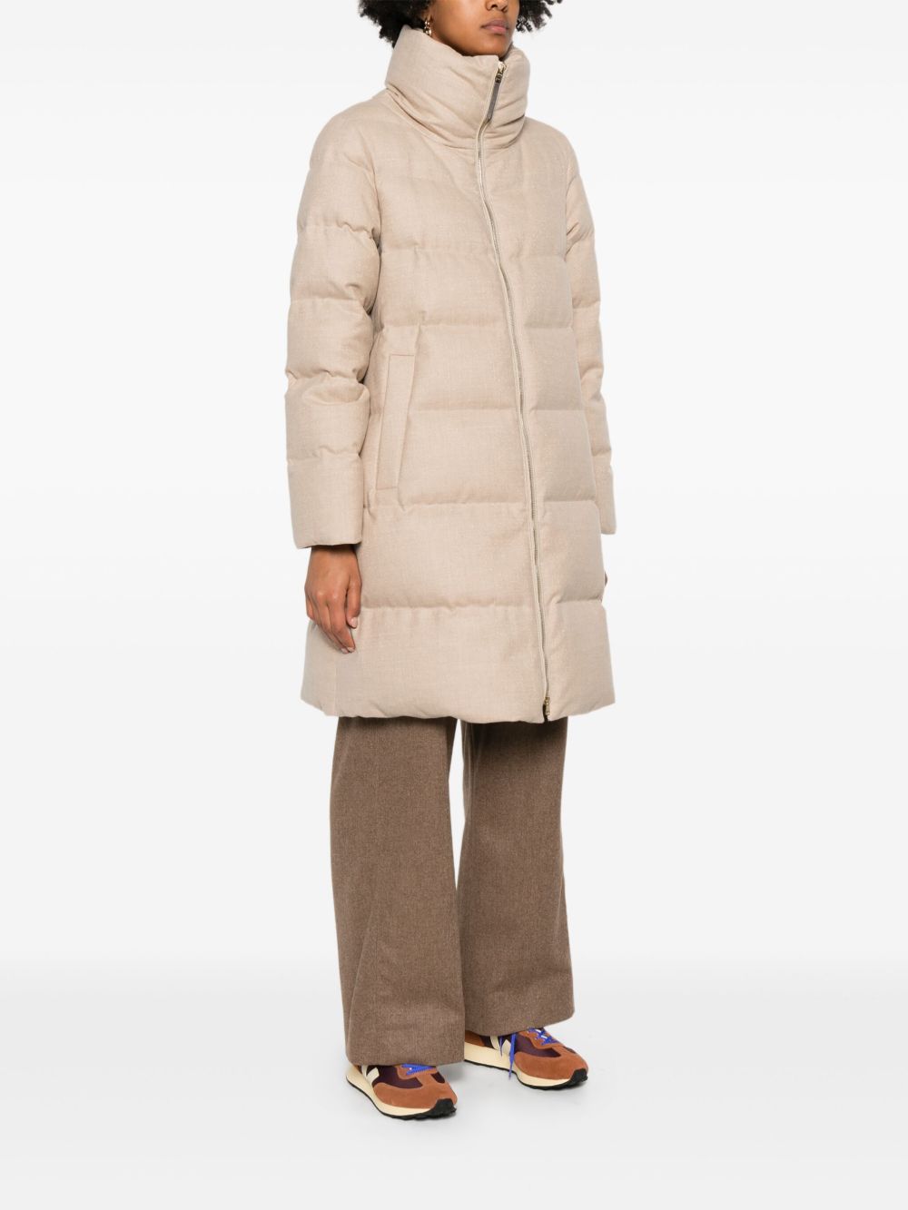 Herno Midi down jacket - view 3