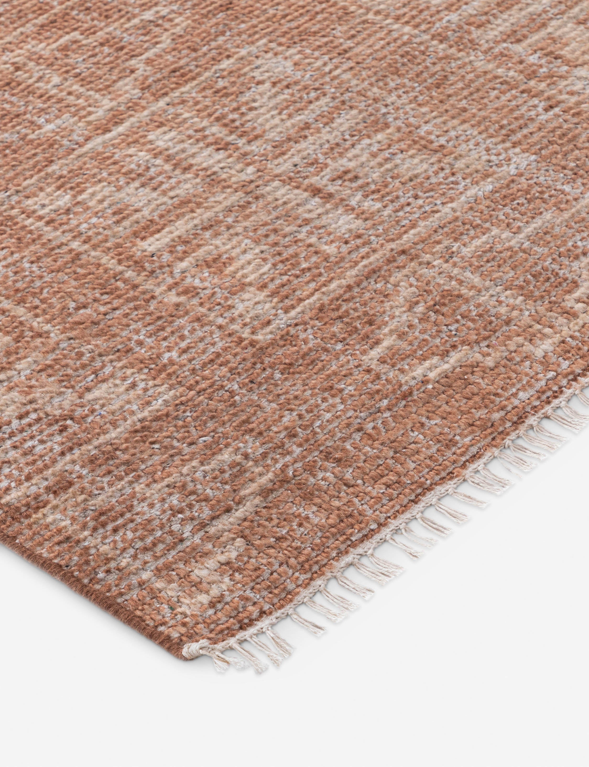 Lulu and Georgia Hakan Hand-Knotted Wool Rug – Brown - view 4