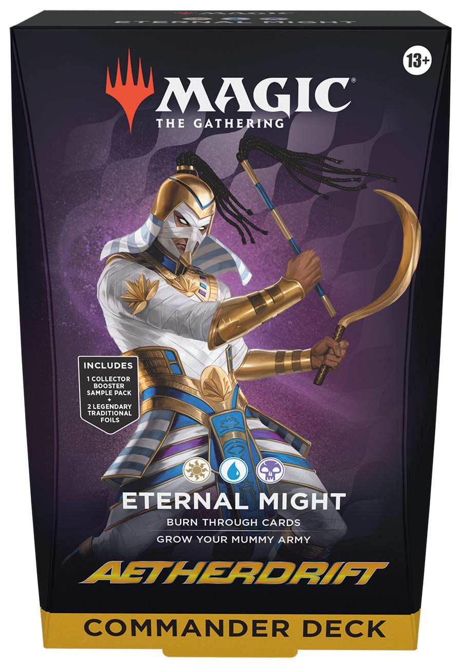 Aetherdrift commander – Magic Aetherdrift: Commander - Commander Deck - Eternal Might