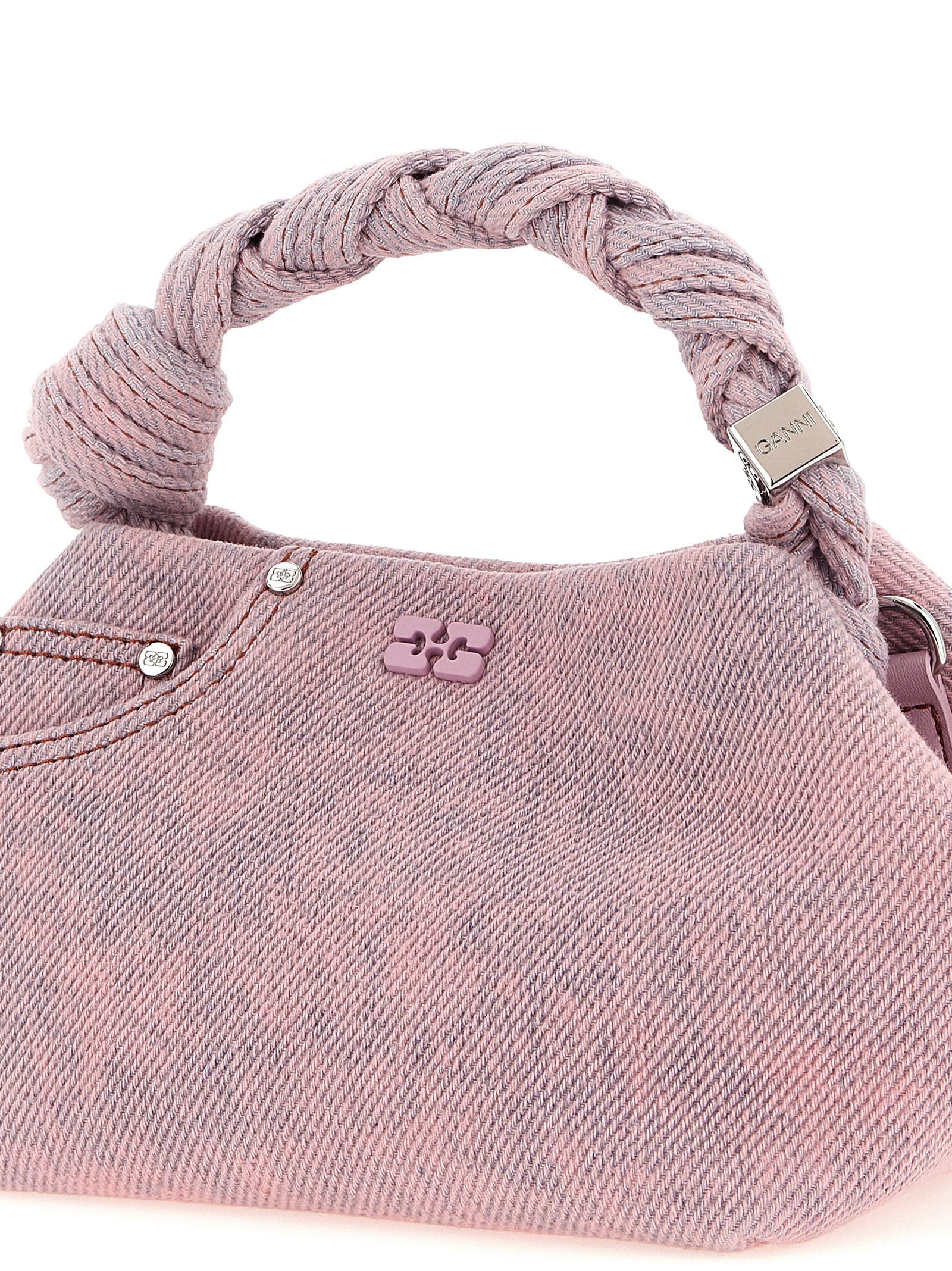 Ganni Bou Small Handbag – 100% organic cotton - view 3