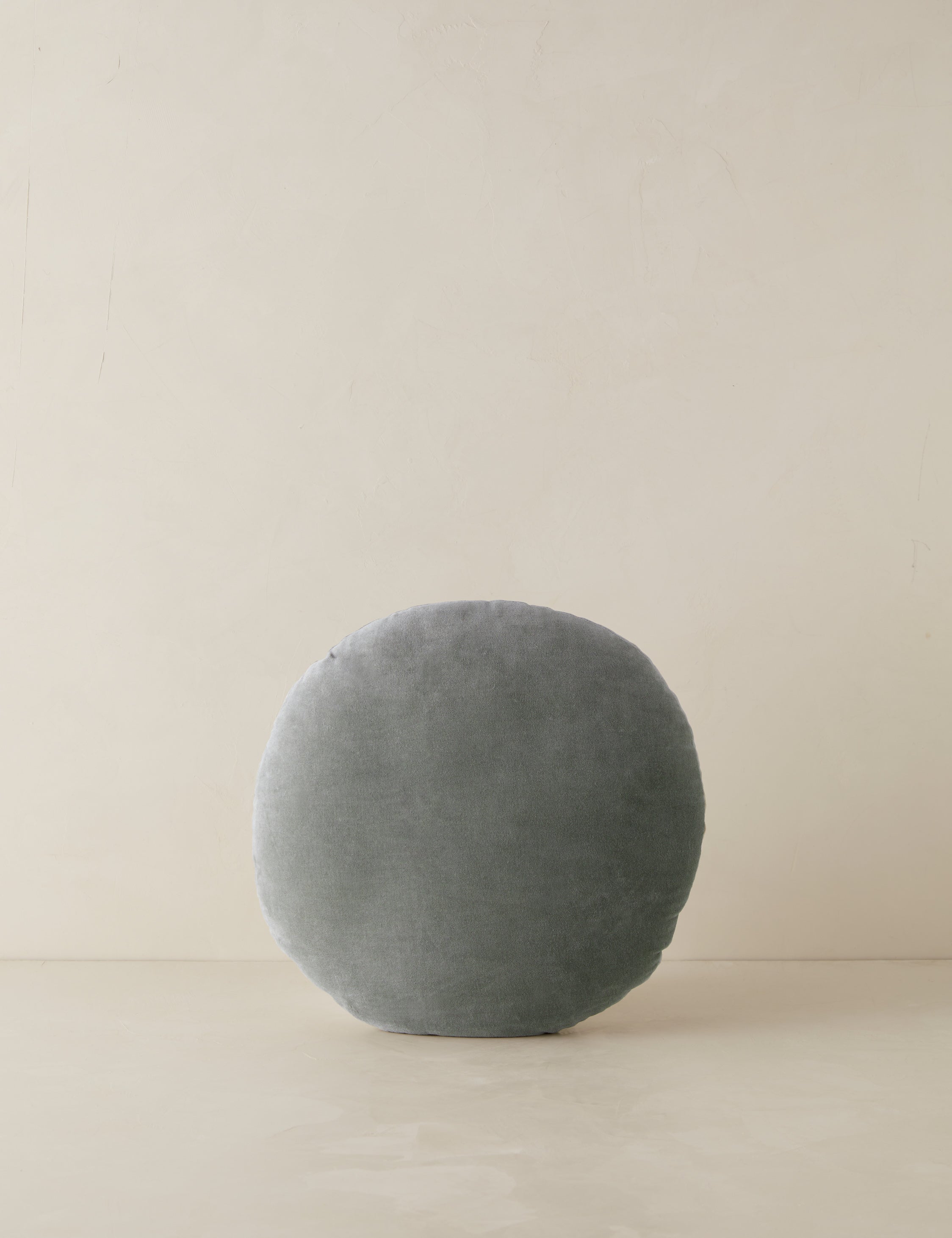 Lulu and Georgia Velvet Round Pillow by Sarah Sherman Samuel - view 2