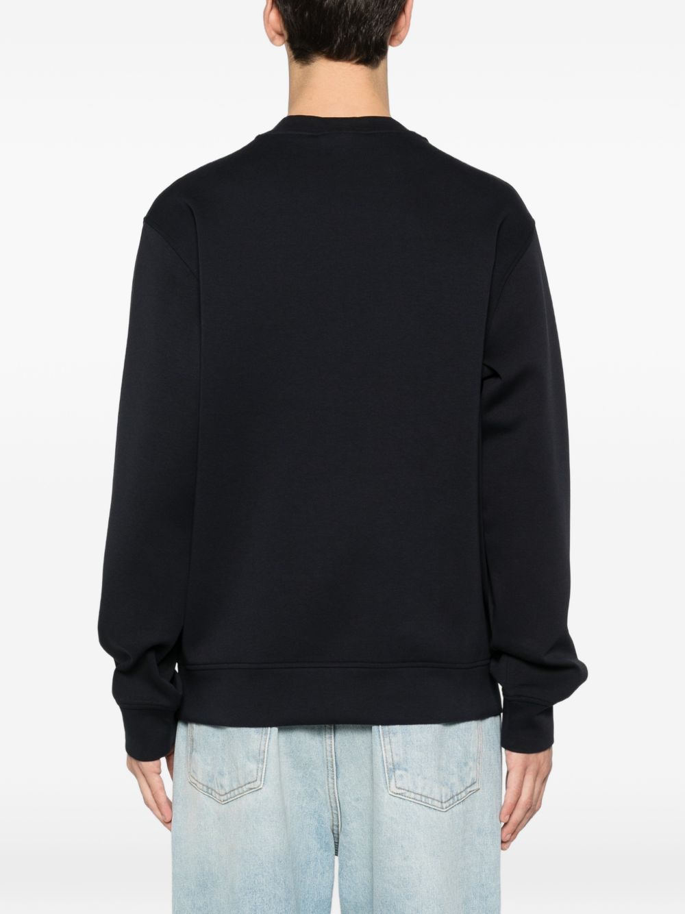 Emporio Armani Cotton crewneck sweatshirt - view 4