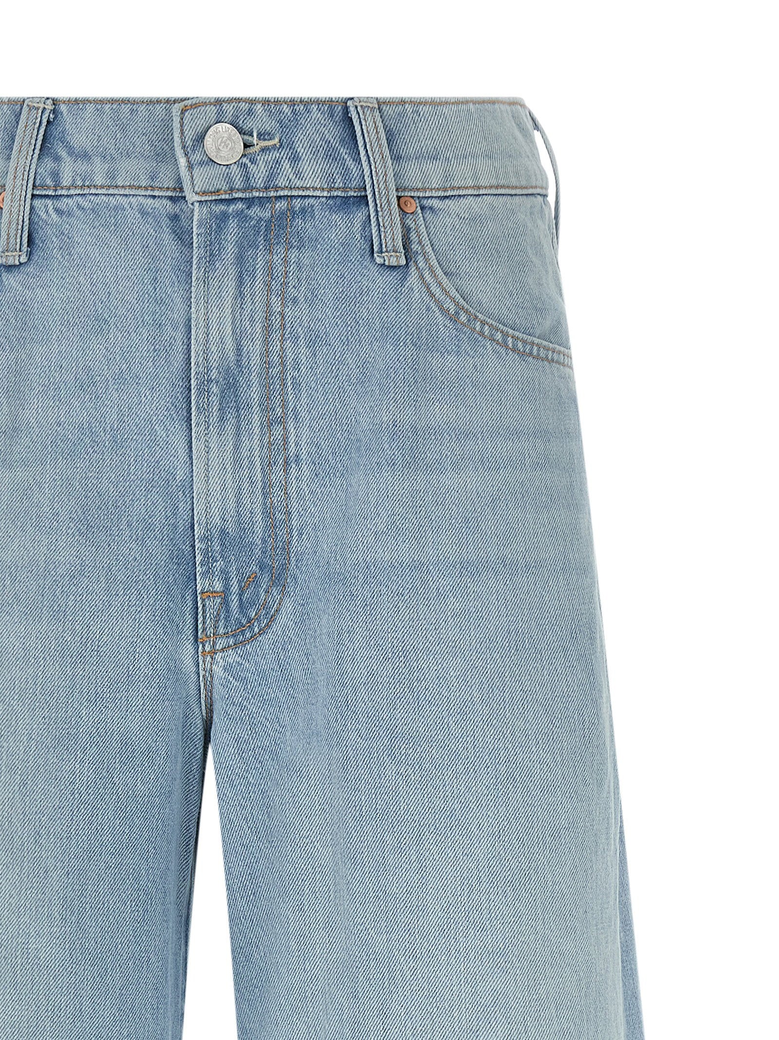 Mother The Ditcher Roller Skimp Jeans – 100% cotton - view 3