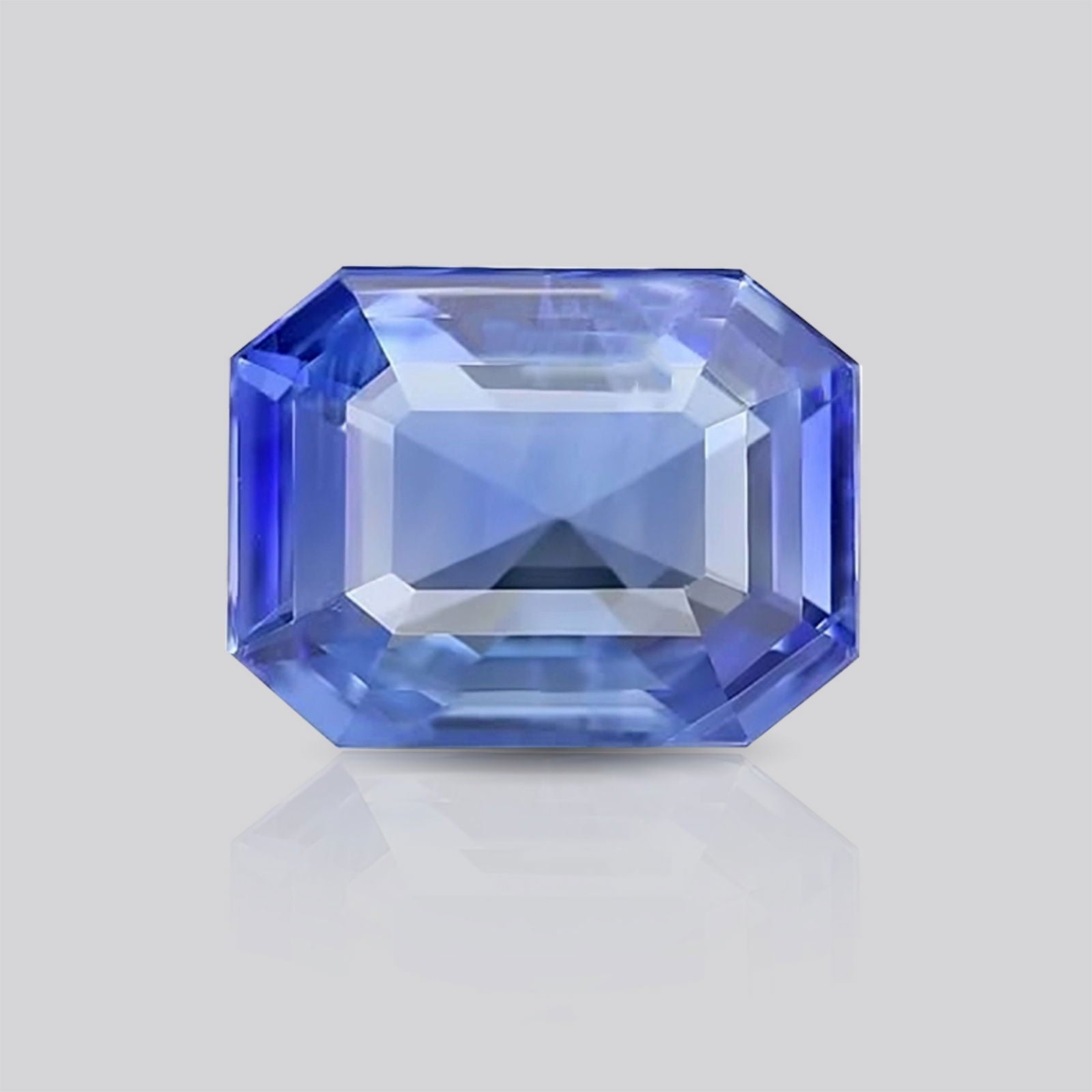 Gemsmantra Blue Sapphire (3.39 Ratti, 3.09 Carat)