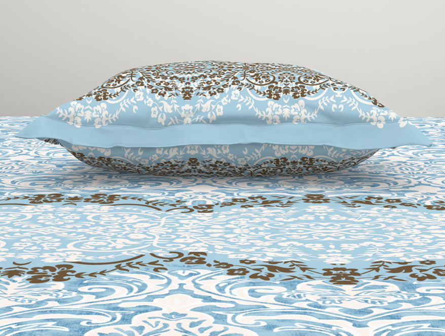 Spaces India Ornamenta Ornate 100% Cotton Single Bedsheet - Essentials by Spaces - view 10