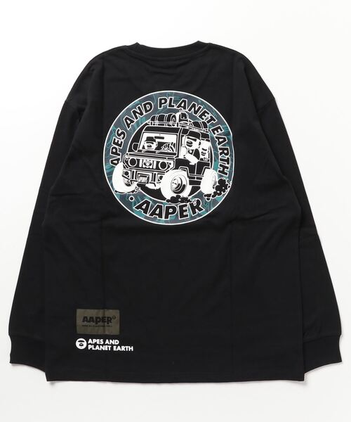 My Store Aaper "Camping Aaper" Long Sleeve Tee - view 2