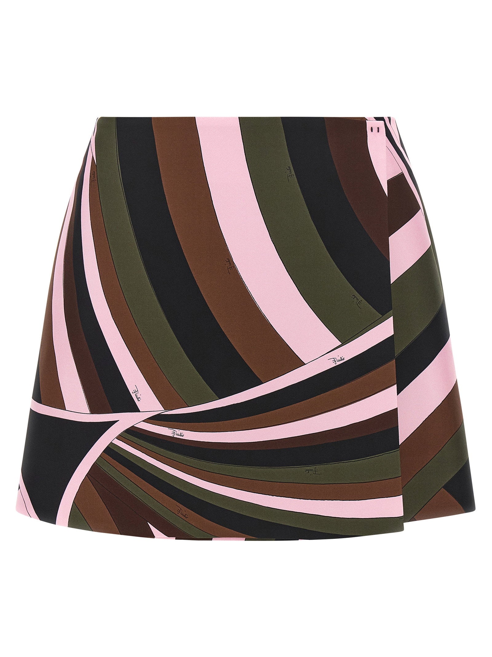 Emilio Pucci Iride Skirt – 100% silk