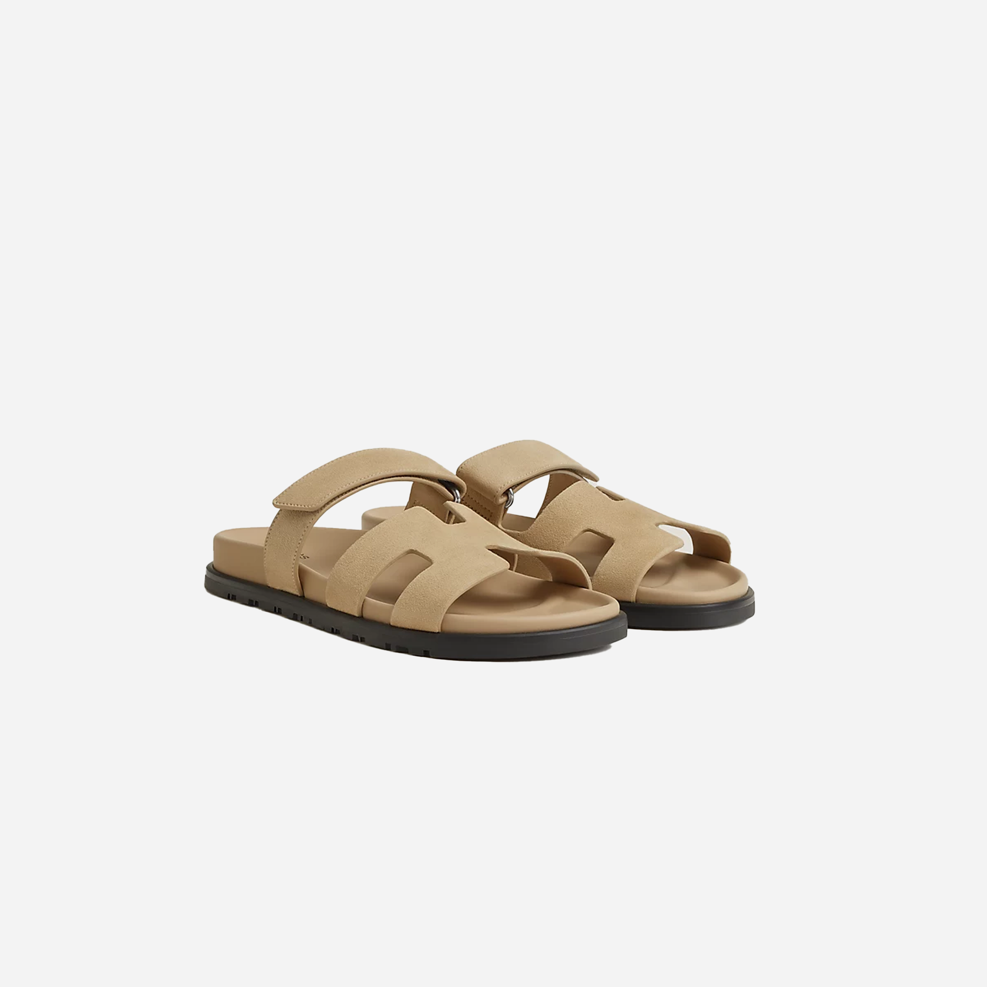 Hermes Chypre Sandal Beige Lin - view 2