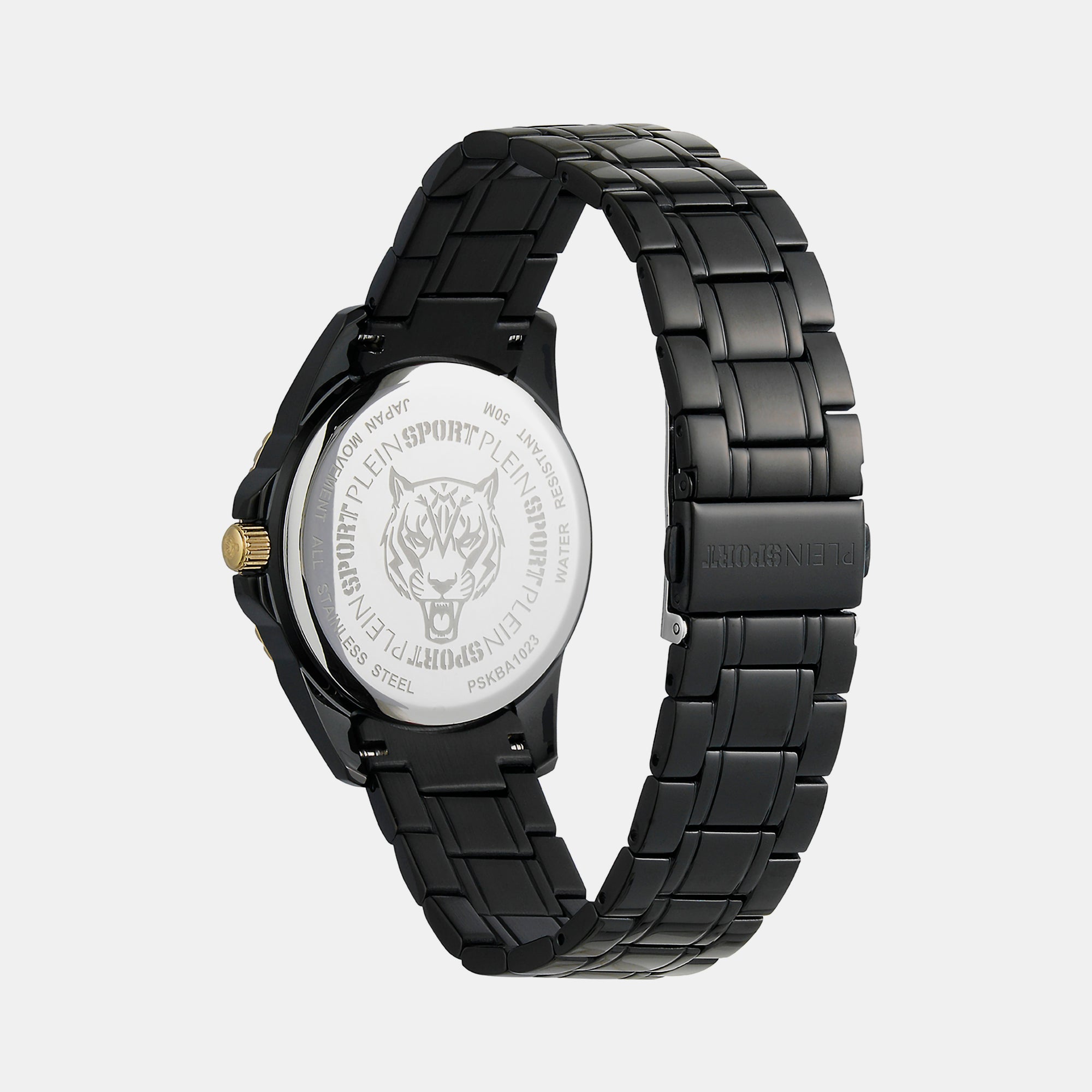 Plein Sports Glam Women Quartz Black Dial Analog Stainless Steel Watch PSKBA1023 - view 2