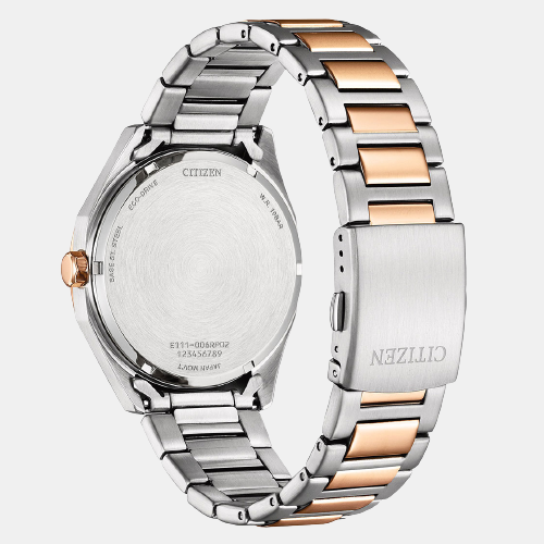 Citizen Eco-Drive Men Quartz Blue Dial Analog Stainless Steel Watch BM7606-84L - view 2