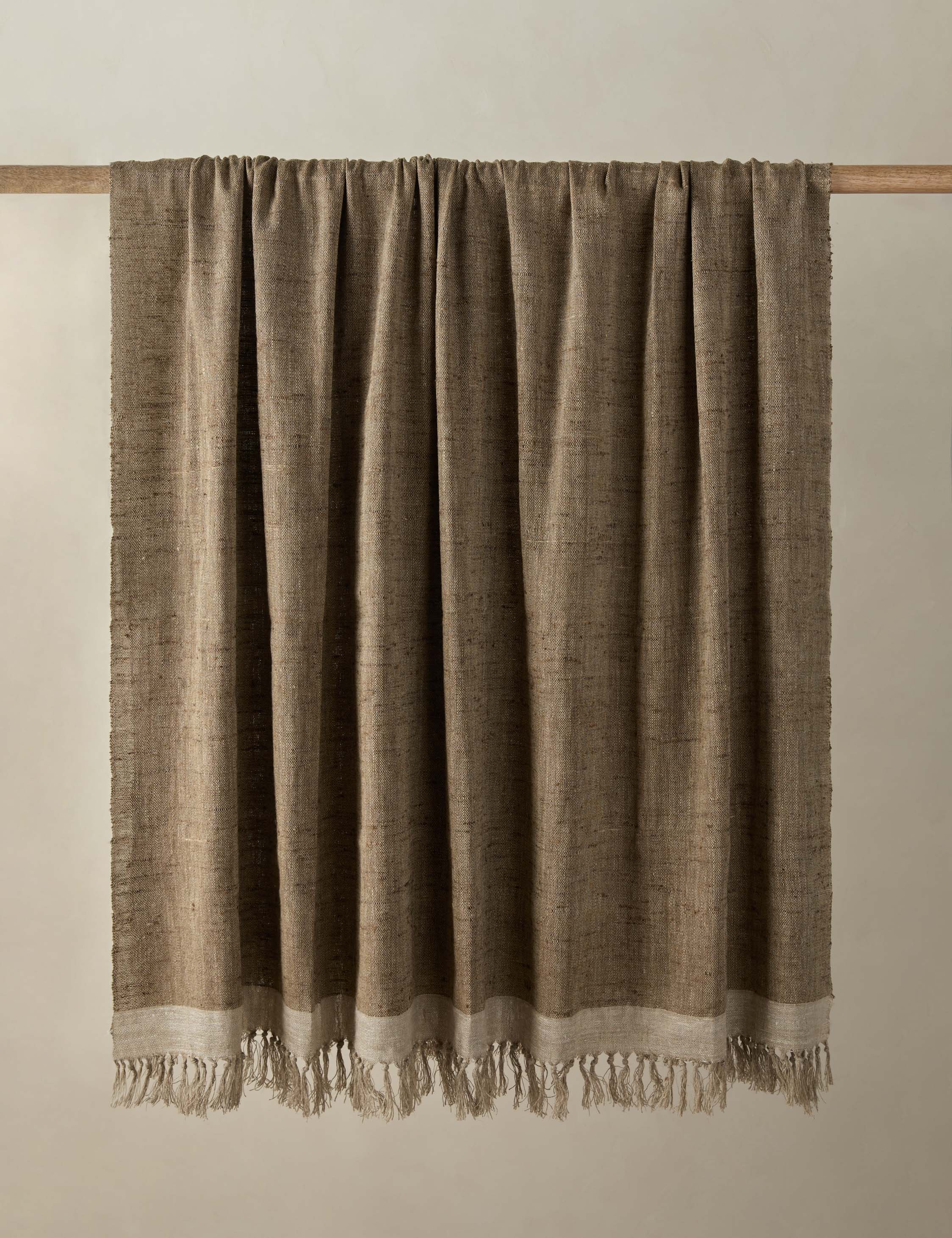 Lulu and Georgia Laba Linen Silk Throw by DISC Interiors - view 2