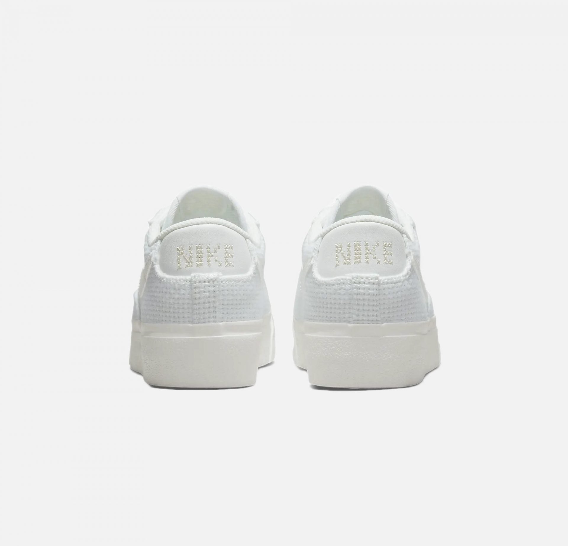 Nike | BLAZER LOW PLATFORM { SUMMIT WHITE / FOSSIL - view 2