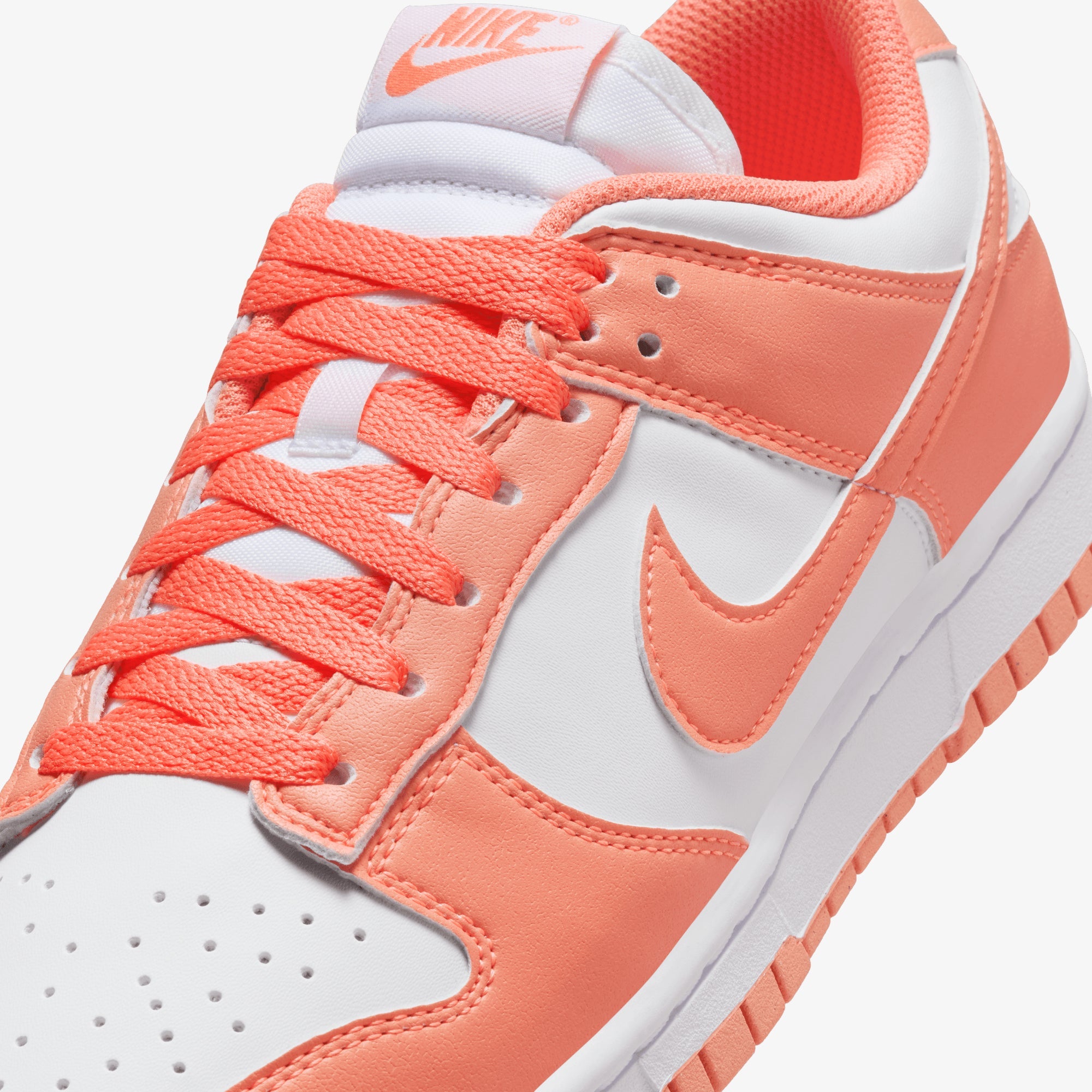 Nike | Dunk Low Next Nature { White/lt Wild Mango - view 5