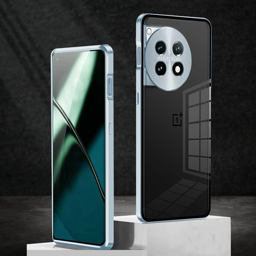 Million Cases OnePlus 12 Aluminium Alloy Metal Frame Glass Case - view 5
