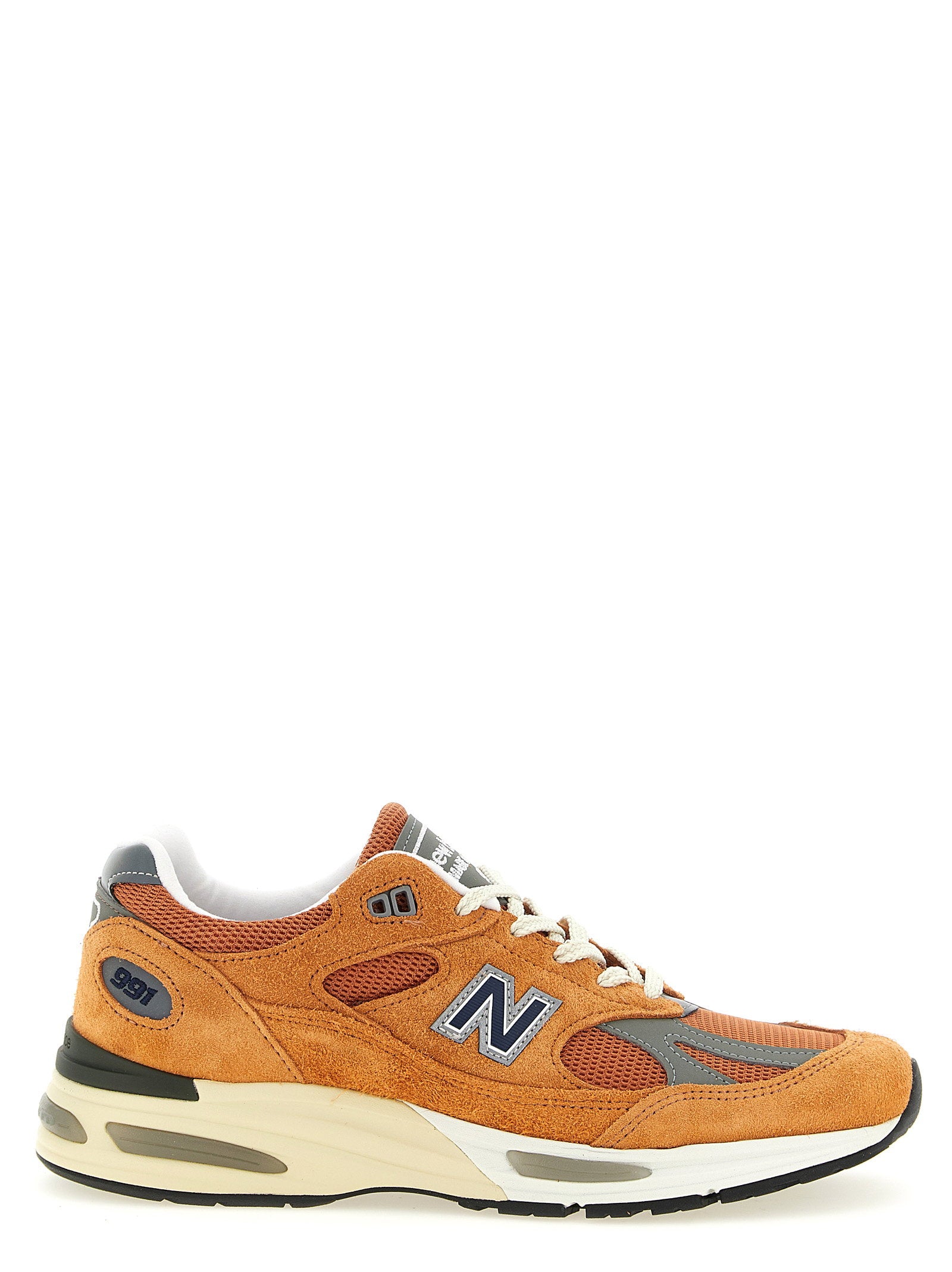 New Balance Made In Uk 991v2 Sneakers – 100% suede mesh
