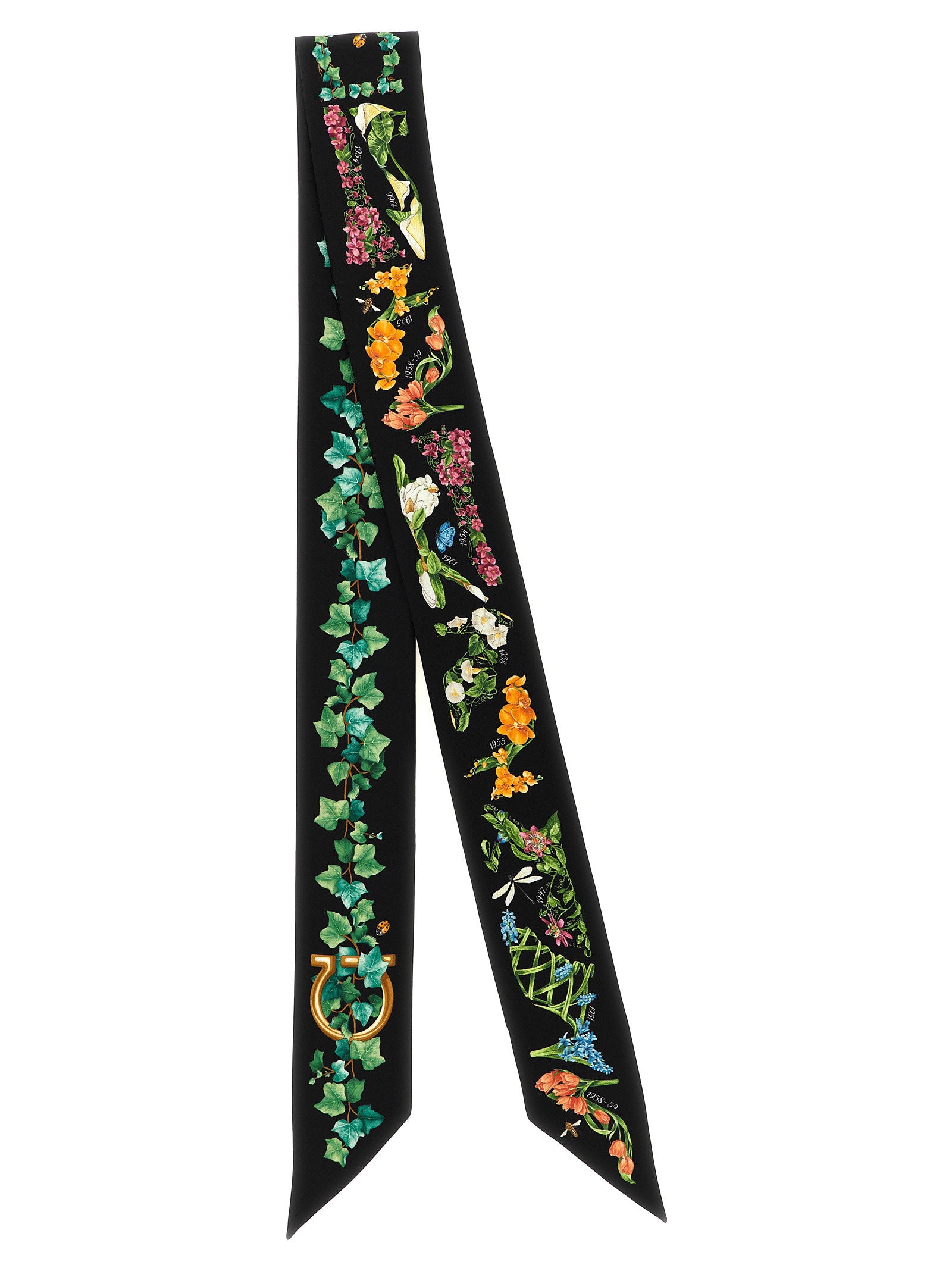 Ferragamo Bandeau Eden Shoes Print – 100% silk - view 2