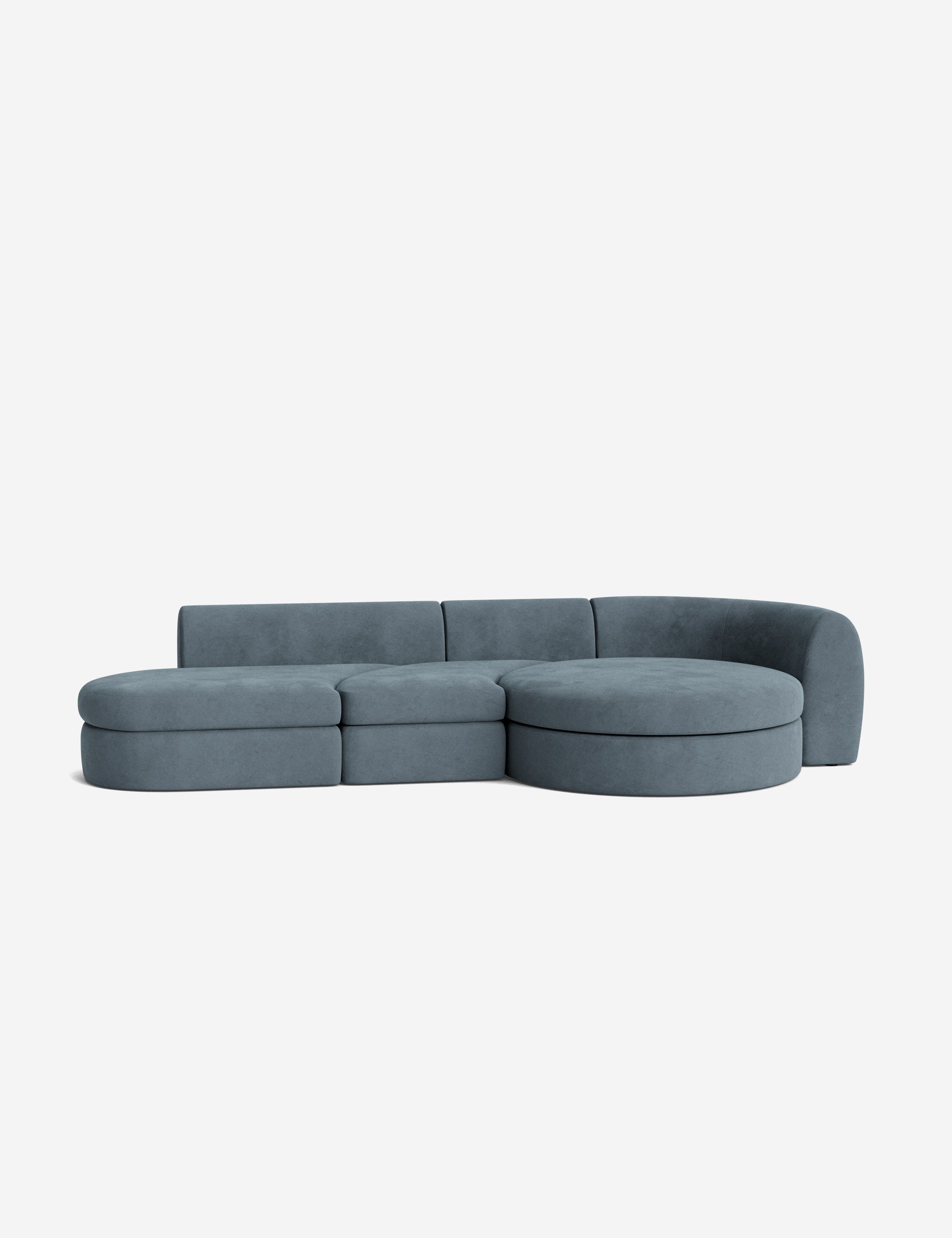 Lulu and Georgia Buckley Modular Chaise Sectional Sofa - view 151